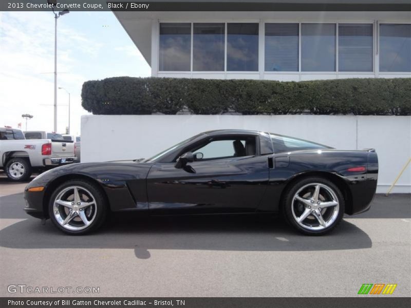 Black / Ebony 2013 Chevrolet Corvette Coupe