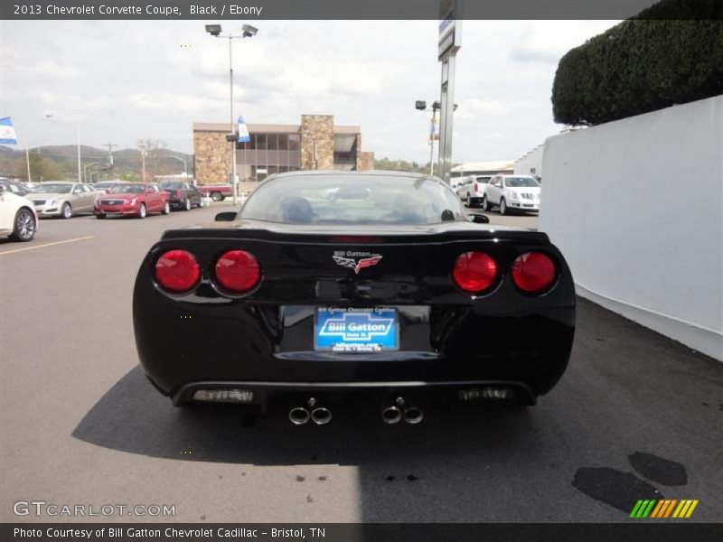 Black / Ebony 2013 Chevrolet Corvette Coupe