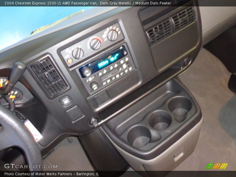 Dark Gray Metallic / Medium Dark Pewter 2004 Chevrolet Express 1500 LS AWD Passenger Van