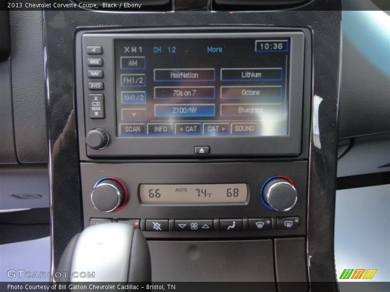 Audio System of 2013 Corvette Coupe