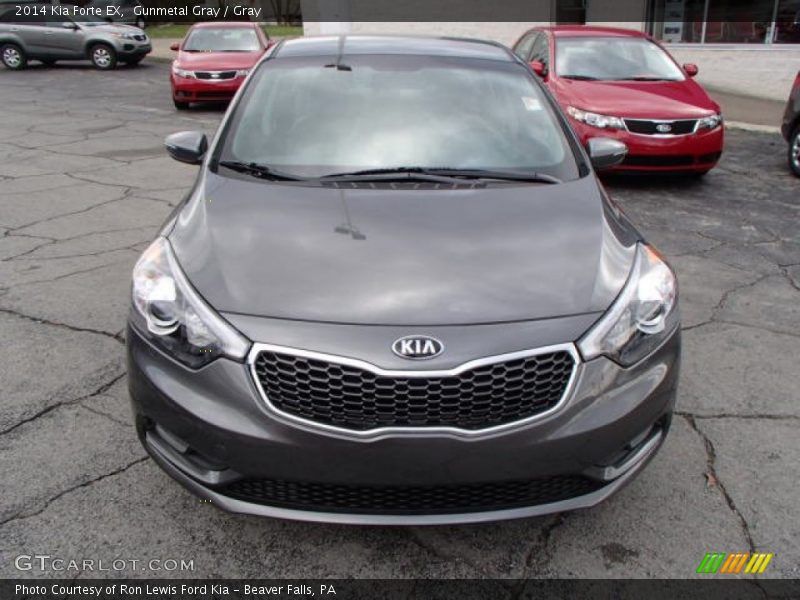 Gunmetal Gray / Gray 2014 Kia Forte EX