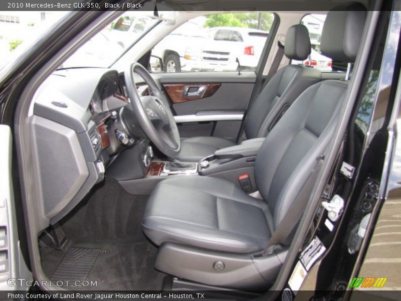 Black / Black 2010 Mercedes-Benz GLK 350