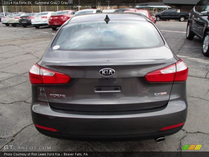 Gunmetal Gray / Gray 2014 Kia Forte EX
