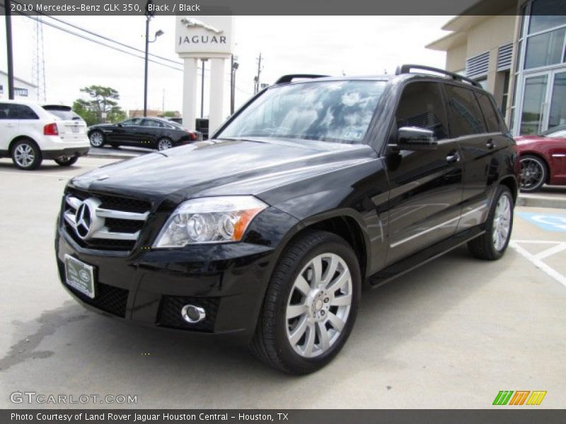 Black / Black 2010 Mercedes-Benz GLK 350