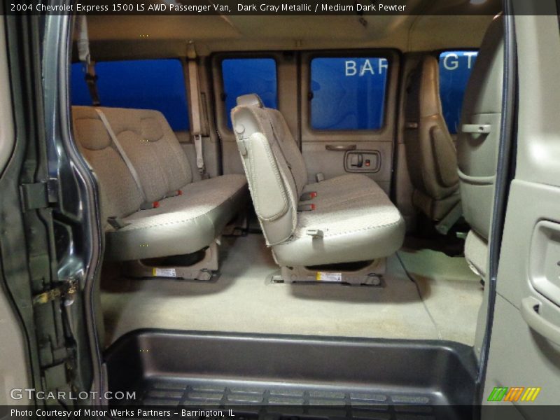 Dark Gray Metallic / Medium Dark Pewter 2004 Chevrolet Express 1500 LS AWD Passenger Van