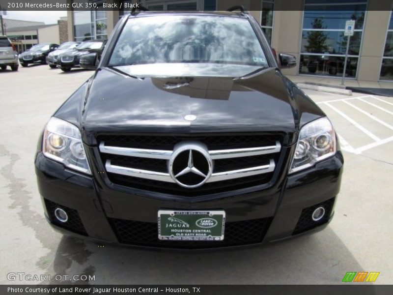 Black / Black 2010 Mercedes-Benz GLK 350