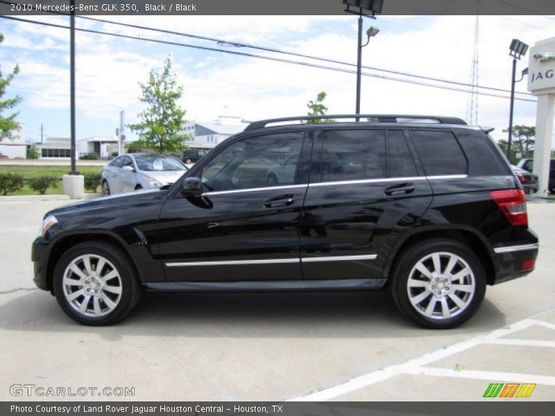 Black / Black 2010 Mercedes-Benz GLK 350