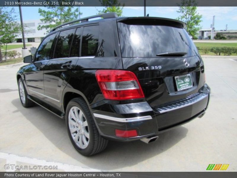 Black / Black 2010 Mercedes-Benz GLK 350