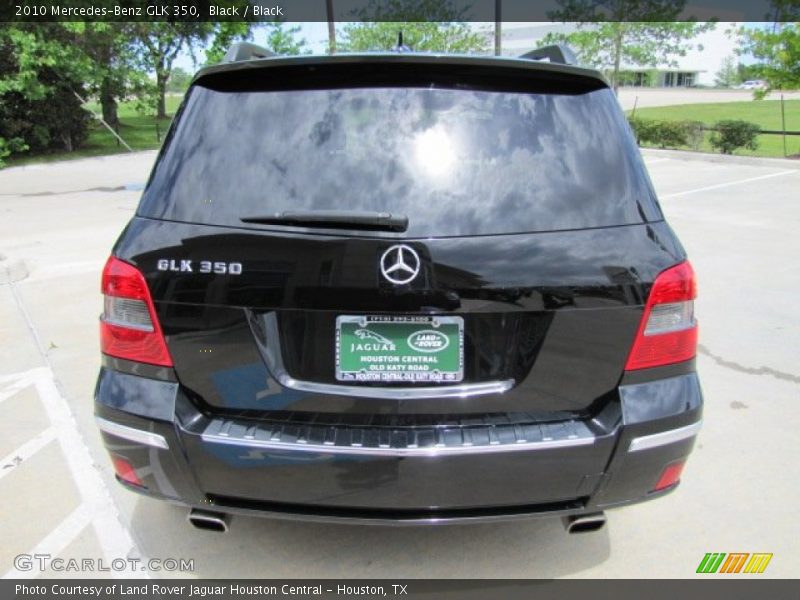 Black / Black 2010 Mercedes-Benz GLK 350