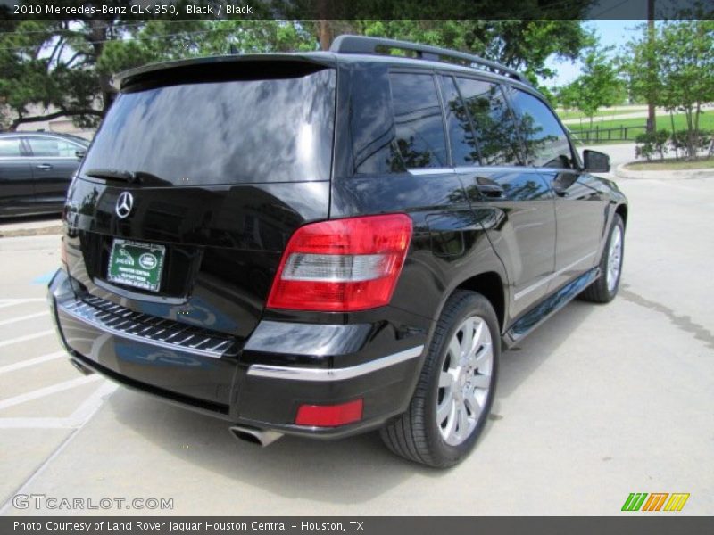 Black / Black 2010 Mercedes-Benz GLK 350