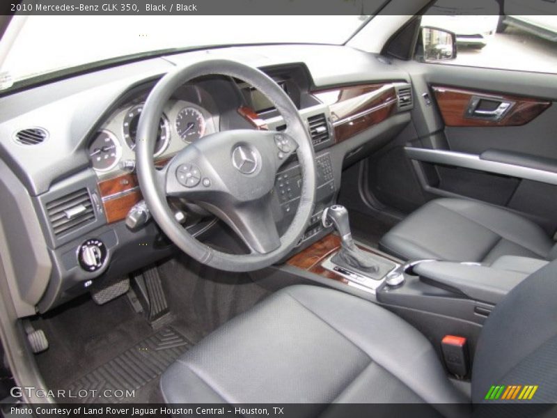 Black / Black 2010 Mercedes-Benz GLK 350