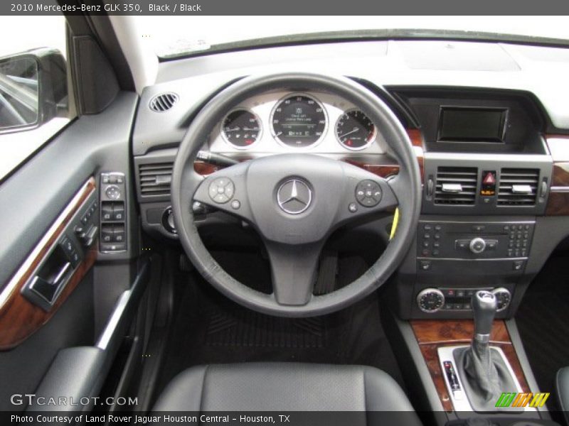 Black / Black 2010 Mercedes-Benz GLK 350