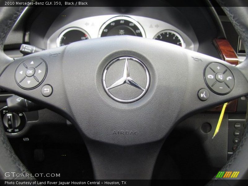 Black / Black 2010 Mercedes-Benz GLK 350