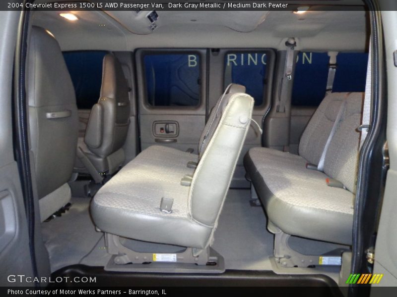 Dark Gray Metallic / Medium Dark Pewter 2004 Chevrolet Express 1500 LS AWD Passenger Van