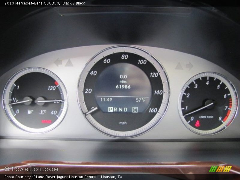 Black / Black 2010 Mercedes-Benz GLK 350