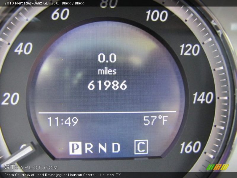 Black / Black 2010 Mercedes-Benz GLK 350