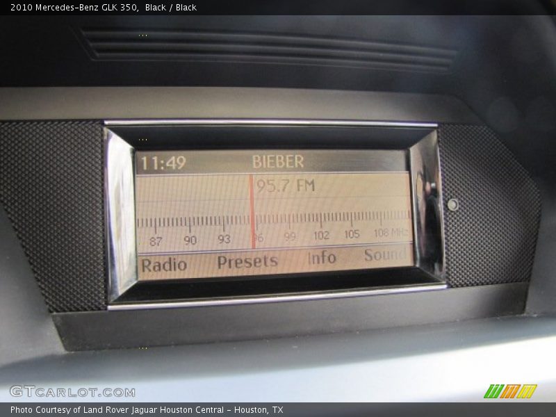 Black / Black 2010 Mercedes-Benz GLK 350