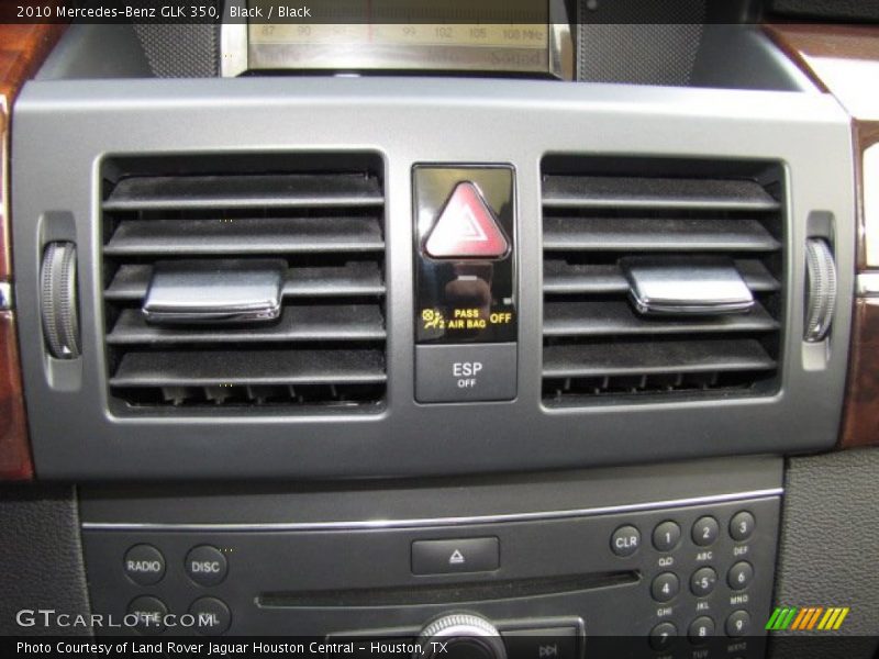 Black / Black 2010 Mercedes-Benz GLK 350