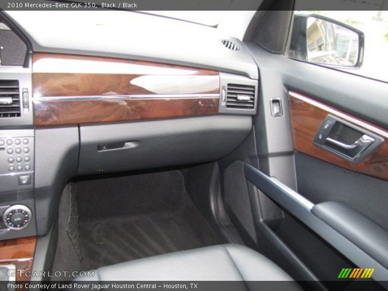 Black / Black 2010 Mercedes-Benz GLK 350