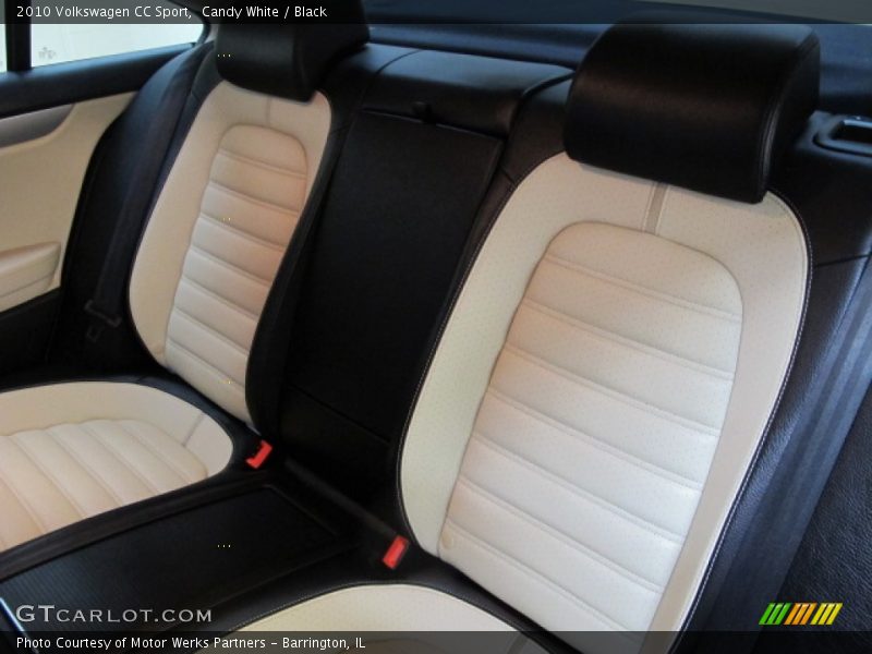 Candy White / Black 2010 Volkswagen CC Sport