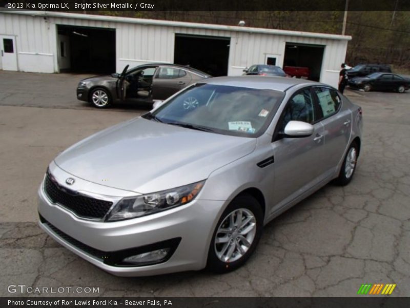 Bright Silver Metallic / Gray 2013 Kia Optima LX