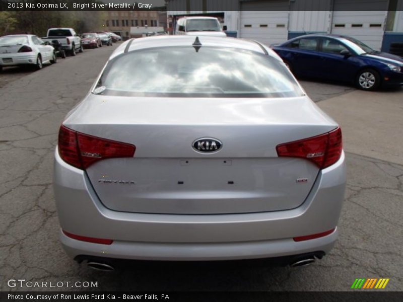 Bright Silver Metallic / Gray 2013 Kia Optima LX