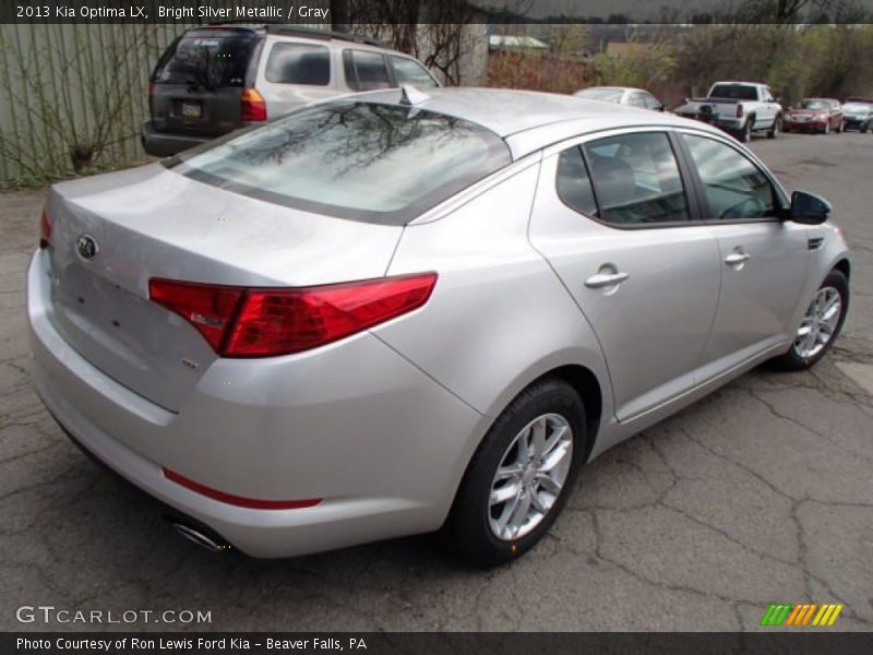 Bright Silver Metallic / Gray 2013 Kia Optima LX
