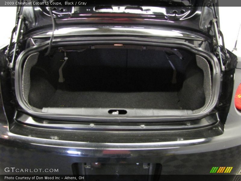 Black / Gray 2009 Chevrolet Cobalt LS Coupe