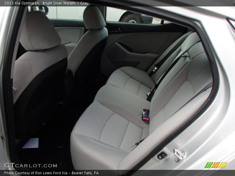 Bright Silver Metallic / Gray 2013 Kia Optima LX