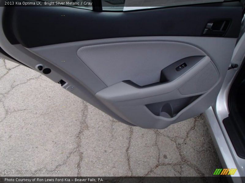 Bright Silver Metallic / Gray 2013 Kia Optima LX