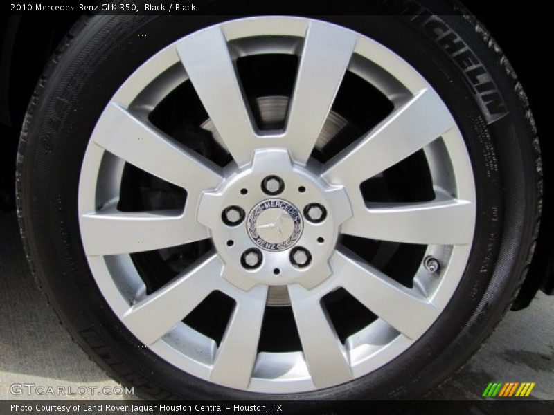 Black / Black 2010 Mercedes-Benz GLK 350