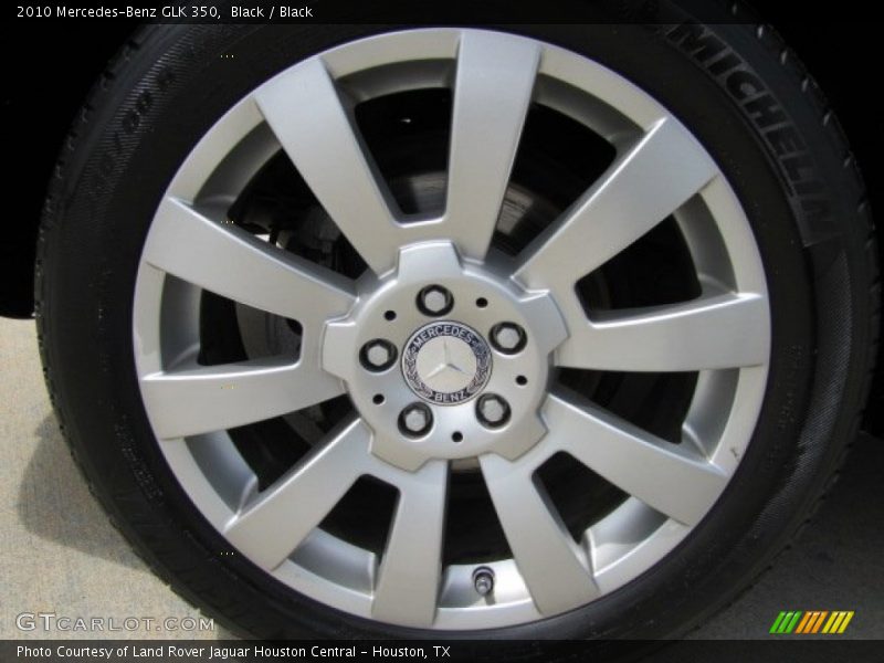 Black / Black 2010 Mercedes-Benz GLK 350