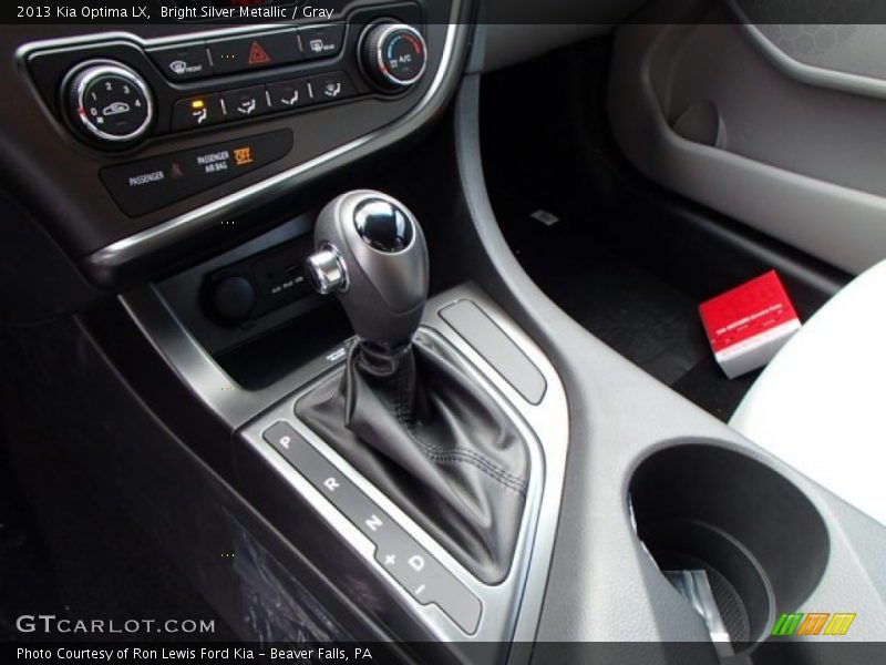 Bright Silver Metallic / Gray 2013 Kia Optima LX