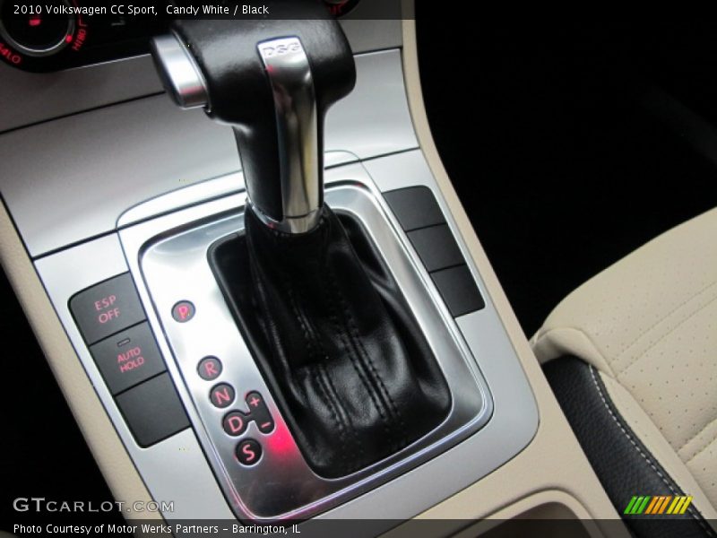 Candy White / Black 2010 Volkswagen CC Sport