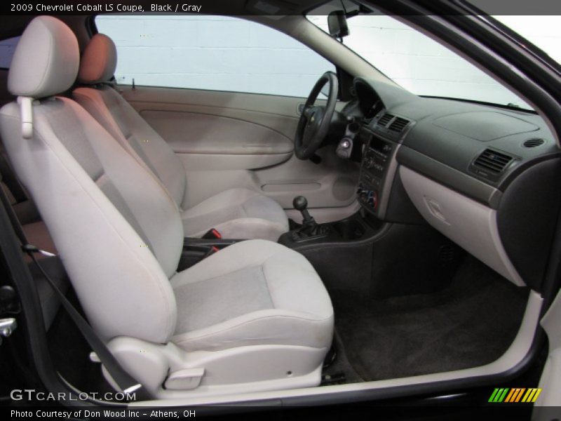 Black / Gray 2009 Chevrolet Cobalt LS Coupe