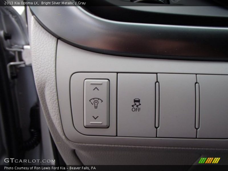 Bright Silver Metallic / Gray 2013 Kia Optima LX
