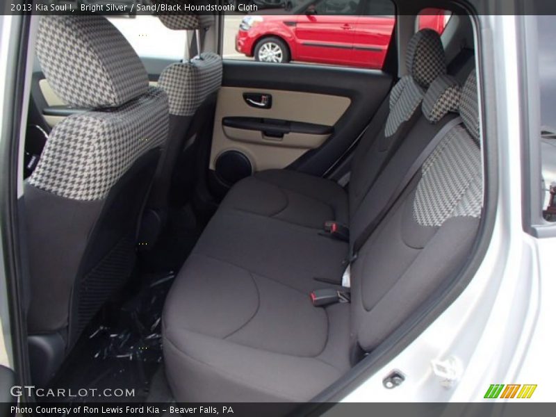 Rear Seat of 2013 Soul !