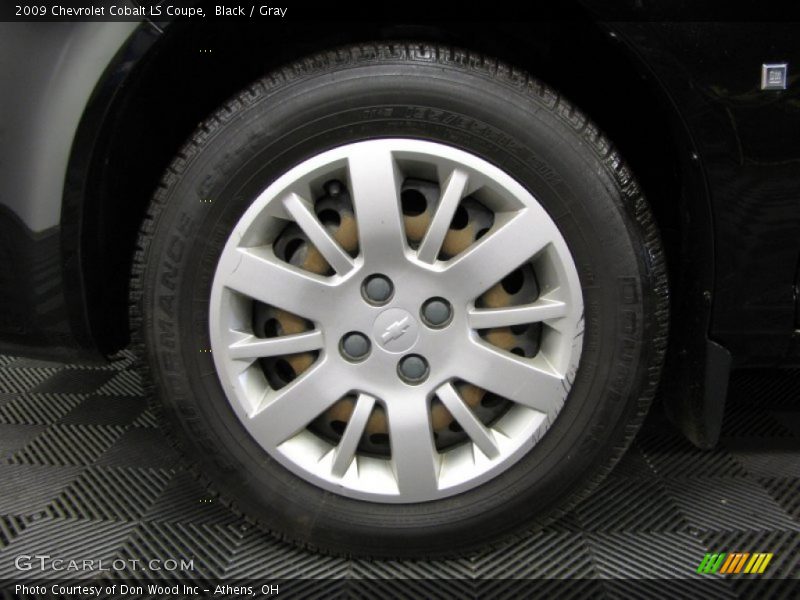 Black / Gray 2009 Chevrolet Cobalt LS Coupe