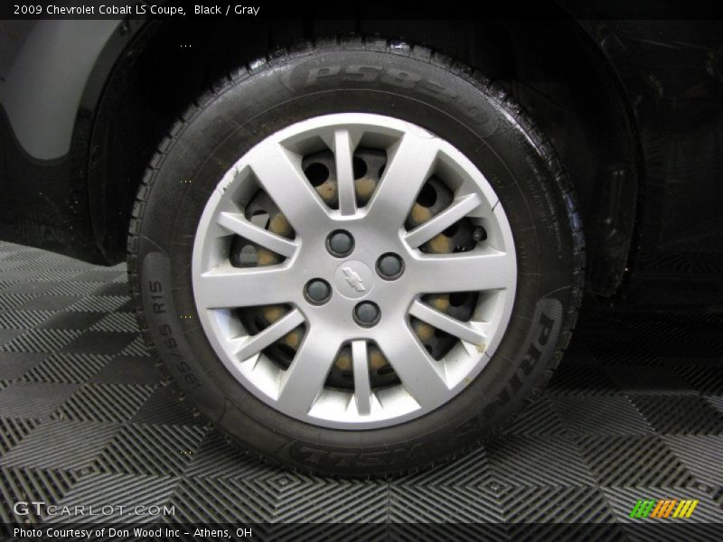 Black / Gray 2009 Chevrolet Cobalt LS Coupe