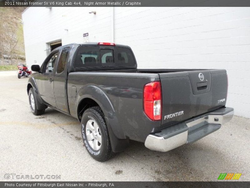 Night Armor Metallic / Graphite 2011 Nissan Frontier SV V6 King Cab 4x4