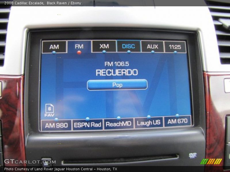 Black Raven / Ebony 2008 Cadillac Escalade