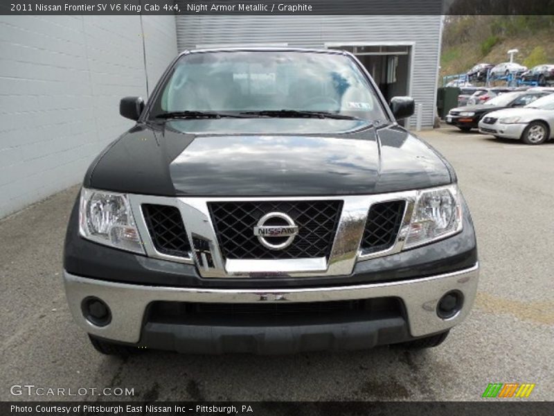 Night Armor Metallic / Graphite 2011 Nissan Frontier SV V6 King Cab 4x4