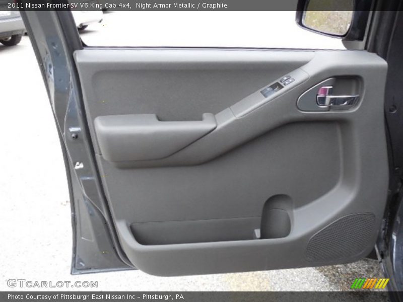 Night Armor Metallic / Graphite 2011 Nissan Frontier SV V6 King Cab 4x4