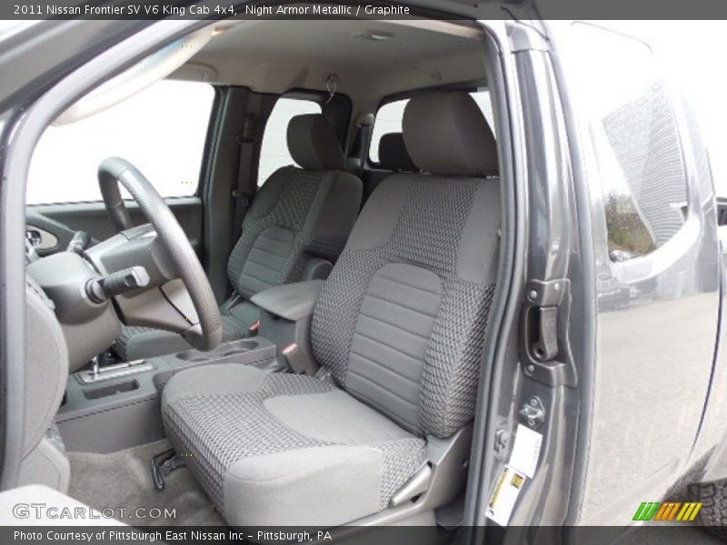 Night Armor Metallic / Graphite 2011 Nissan Frontier SV V6 King Cab 4x4