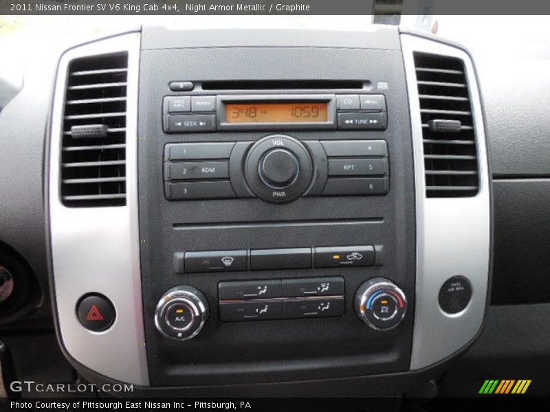 Night Armor Metallic / Graphite 2011 Nissan Frontier SV V6 King Cab 4x4