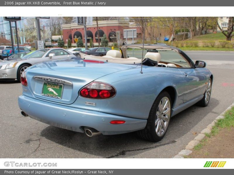 Frost Blue Metallic / Ivory 2006 Jaguar XK XK8 Convertible