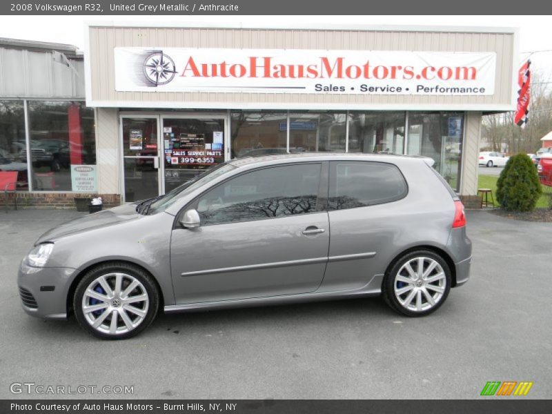 United Grey Metallic / Anthracite 2008 Volkswagen R32