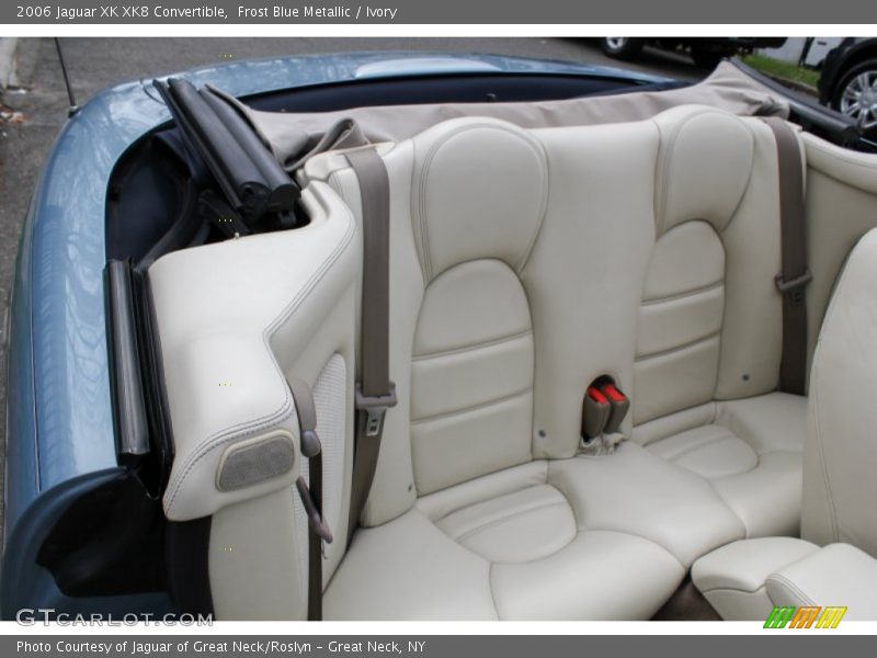 Rear Seat of 2006 XK XK8 Convertible