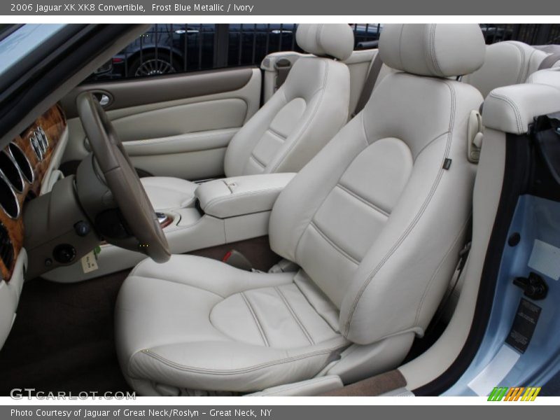 Front Seat of 2006 XK XK8 Convertible