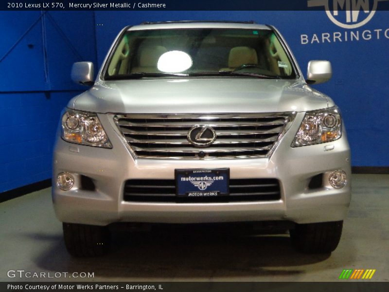 Mercury Silver Metallic / Cashmere 2010 Lexus LX 570